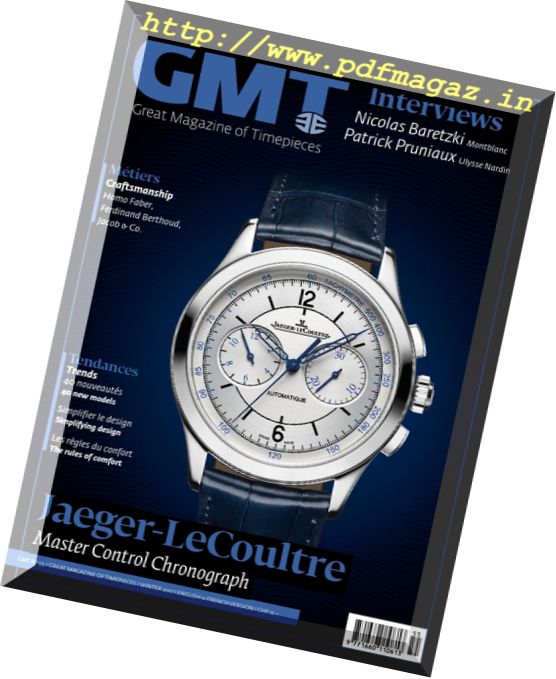 GMT – Great Magazine of Timepieces (French-English) – December 15, 2017