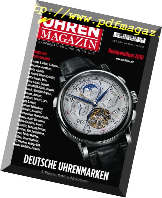 Uhren Magazin Spezial – Kompendium 2018