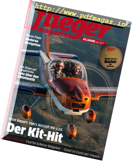 Fliegermagazin – Januar 2018