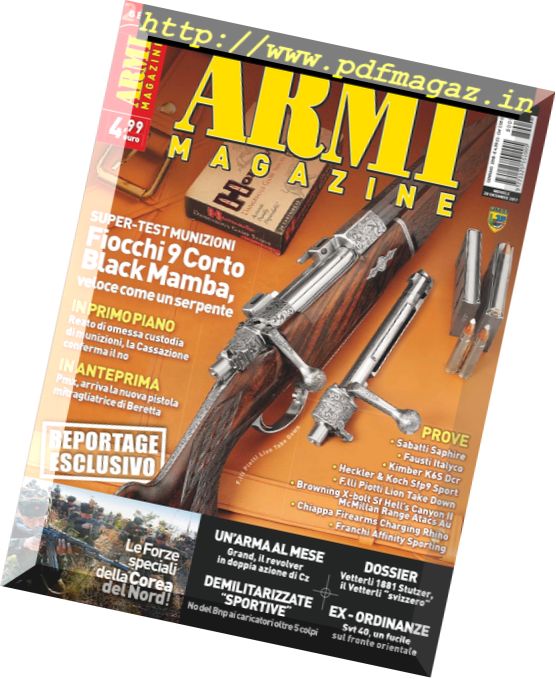 Armi Magazine – Gennaio 2018