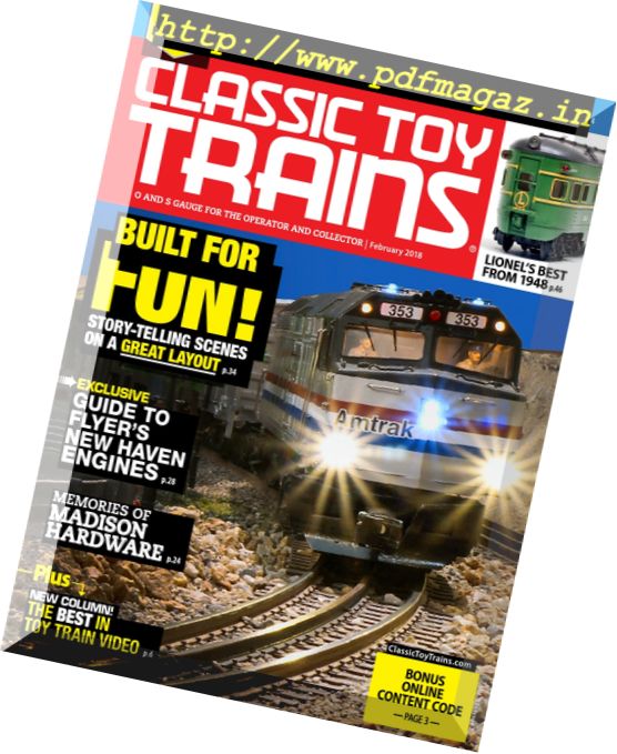 Classic Toy Trains – February 2018