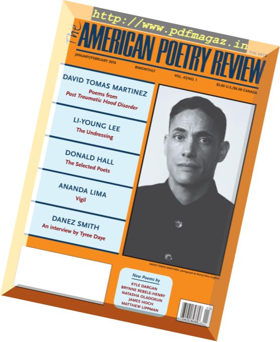 The American Poetry Review – January-February 2018