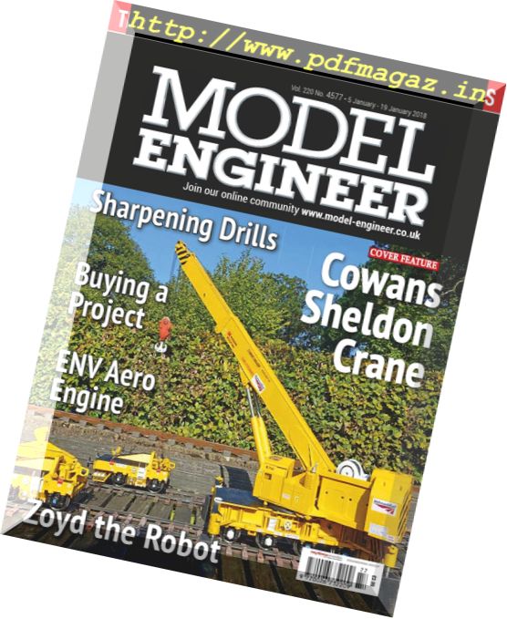 Model Engineer – 5 January 2018