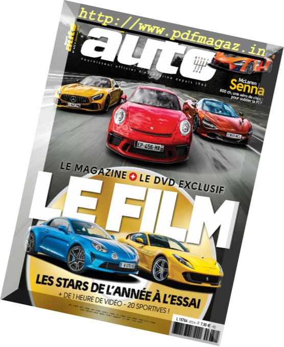 Sport Auto France – janvier 2018
