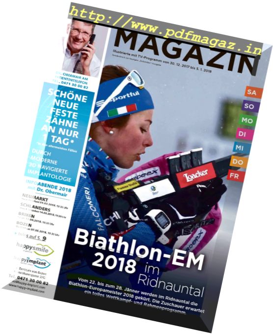 Dolomiten Magazin – 30 Dezember 2017