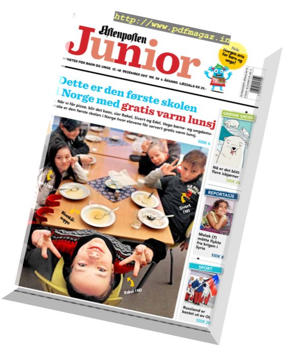 Aftenposten Junior – 12 desember 2017