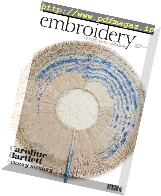 Embroidery Magazine – January-February 2018
