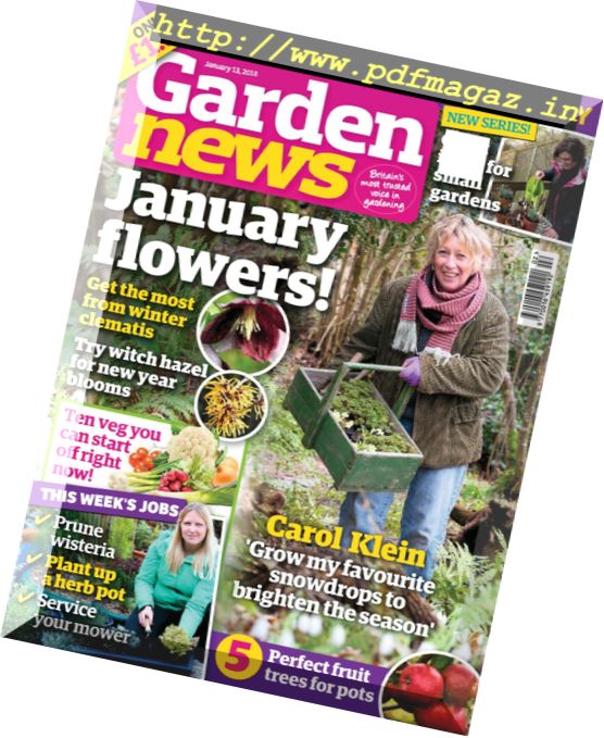 Garden News – 13 January 2018
