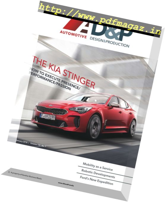 Automotive Design and Production – January 2018