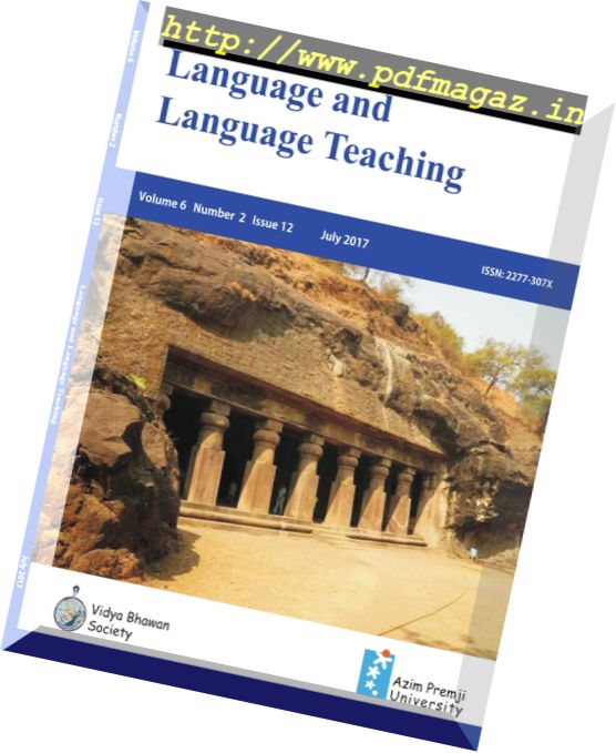 Language and Language Teaching – July 2017