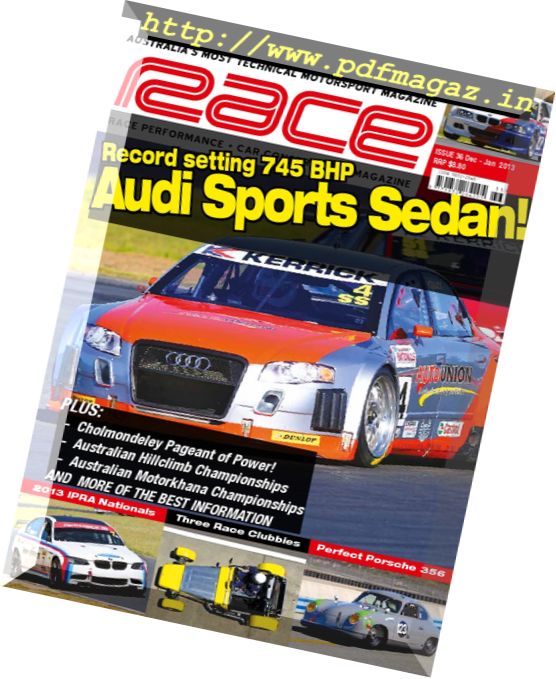 Race Magazine – December 2013 – January 2014