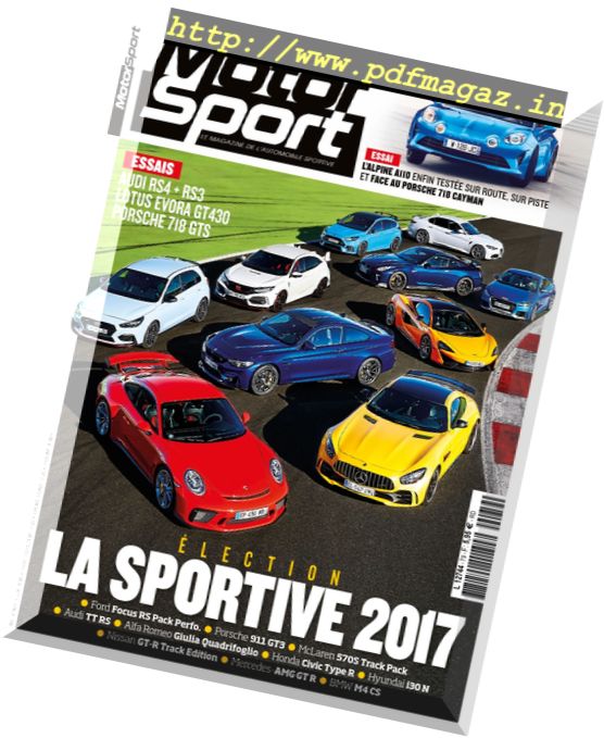 Motor Sport France – decembre 2017