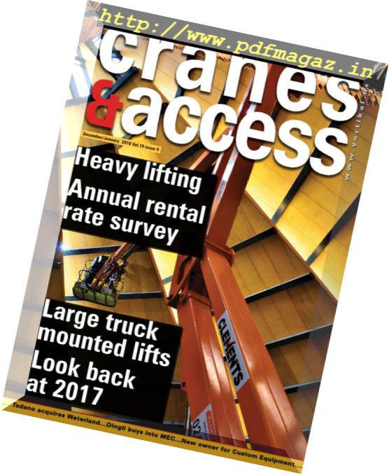Cranes & Access – January 2018