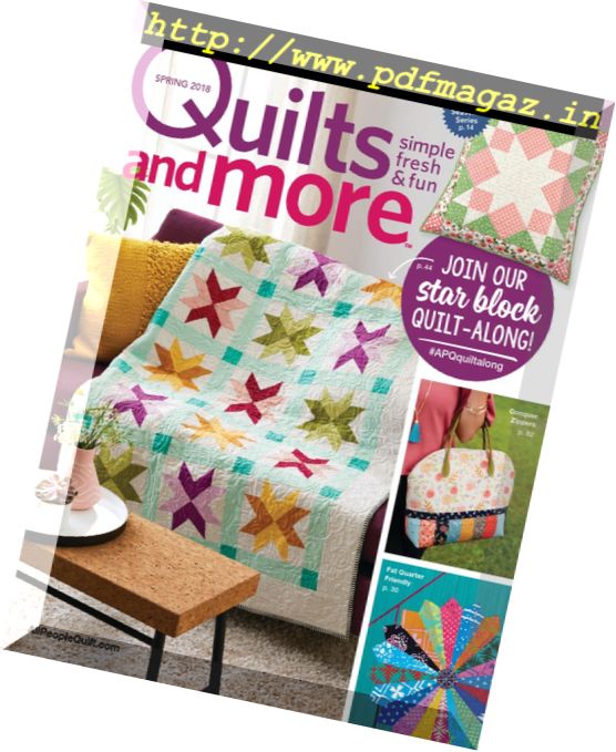 Quilts and More – March 2018