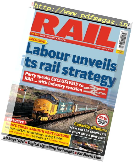 Rail – 13 January 2018