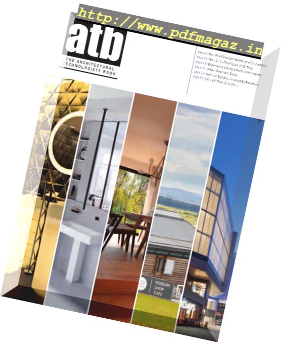The Architectural Technologists Book (atb) – Issue 4, December 2017
