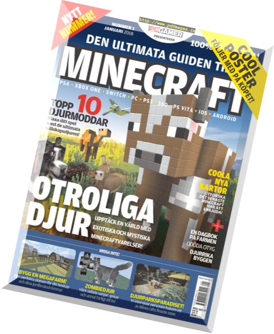 Svenska PC Gamer – Den ultimata guiden till Minecraft – Januari 2018