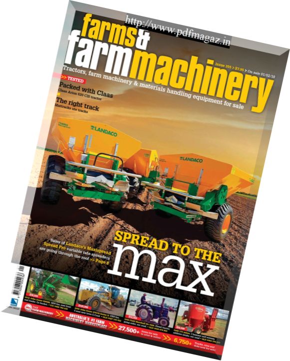 Farms and Farm Machinery – February 2018
