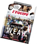 L’Equipe Magazine – 27 janvier 2018