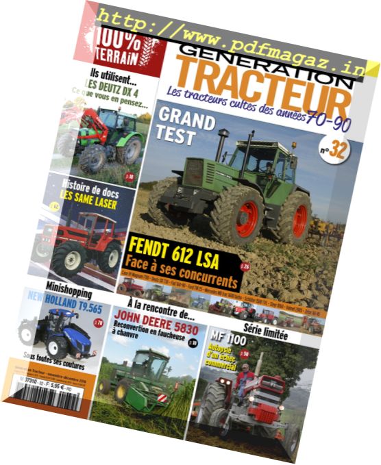 Generation Tracteur – Novembre-Decembre 2016