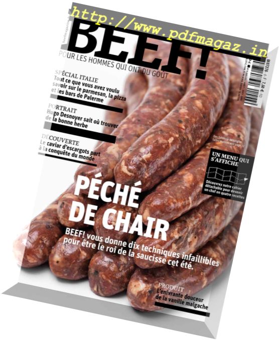 Beef! France – Juillet-Aout-Septembre 2015