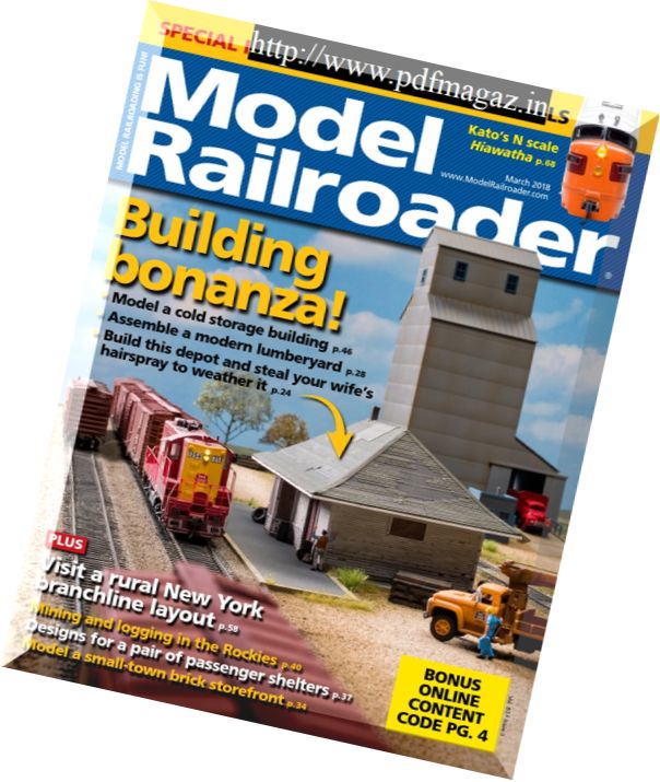 Model Railroader – March 2018