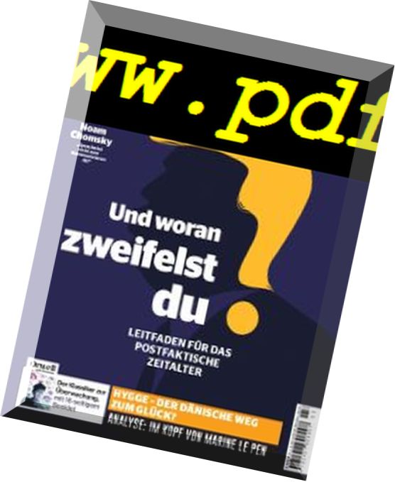 Philosophie Magazin Germany – April-Mai 2017