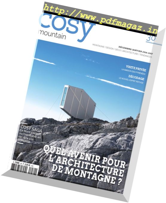 Cosy Mountain – Decembre 2016 – Janvier 2017