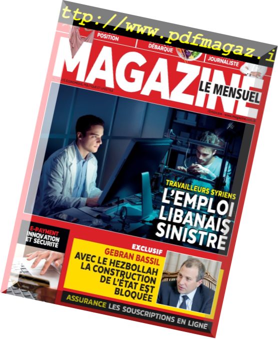 Magazine Le Mensuel – fevrier 2018