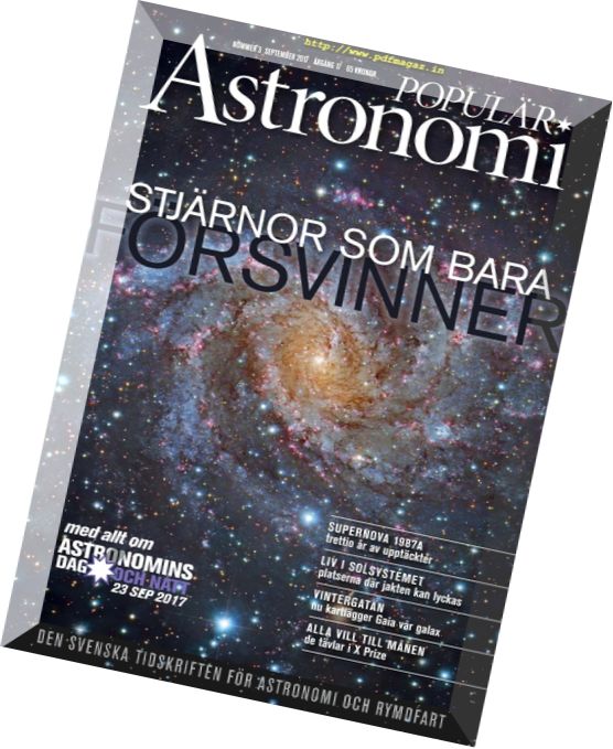 Popular Astronomi – September 2017