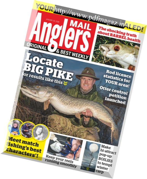 Angler’s Mail – January 30, 2018