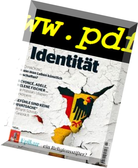 Philosophie Magazin Germany – Februar-Marz 2017