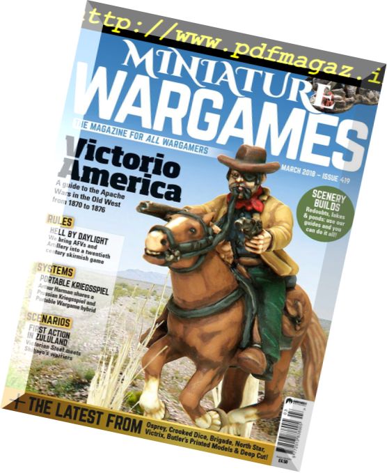 Miniature Wargames – March 2018