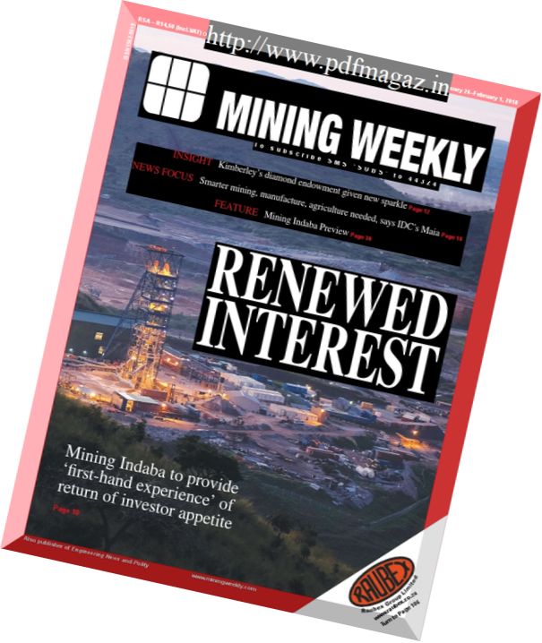 Mining Weekly – 26 January 2018