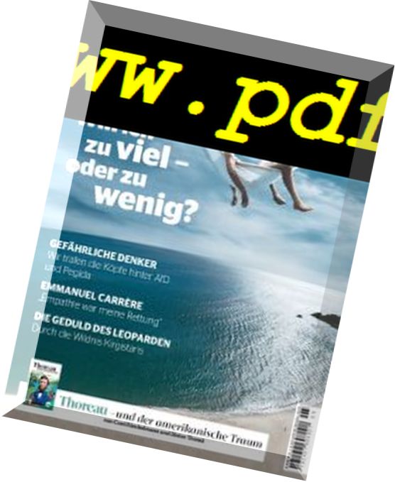 Philosophie Magazin Germany – August-September 2017