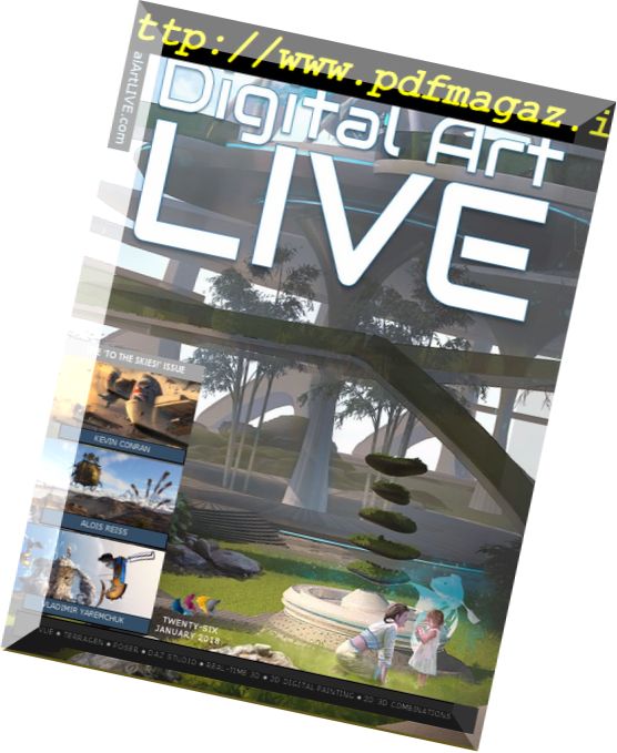 Digital Art Live – Issue 26, January 2018