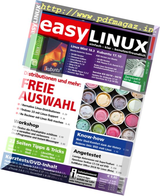 EasyLinux – Februar-April 2018