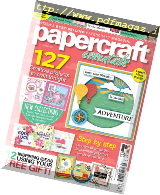 Papercraft Essentials – Issue 156, 2018