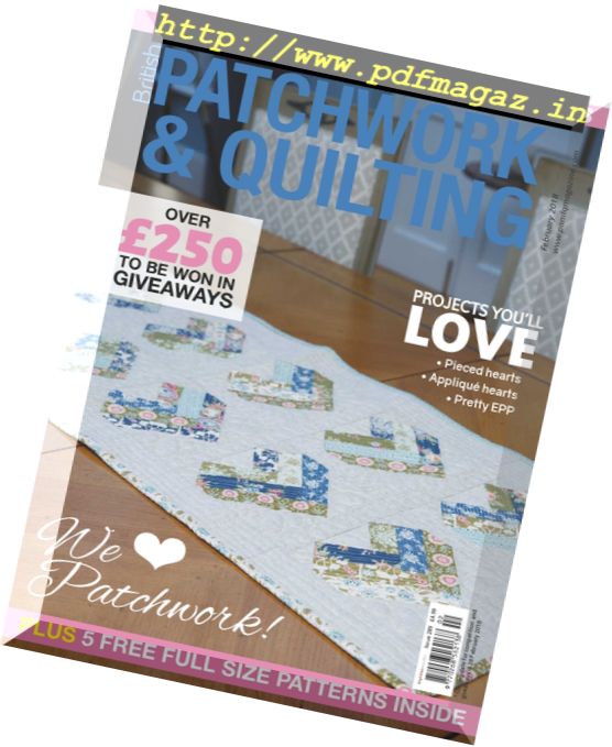 Patchwork & Quilting UK – February 2018