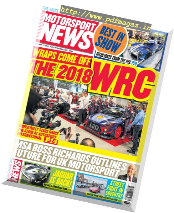 Motorsport News – 16 January 2018