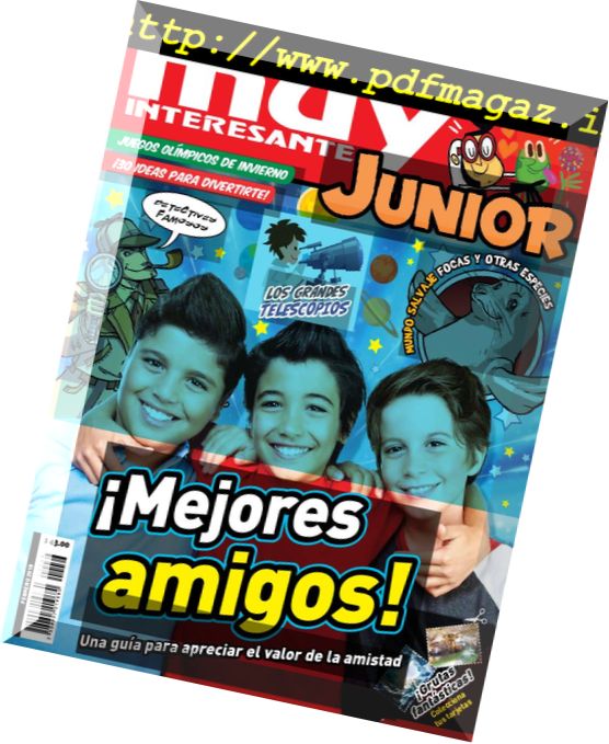 Muy Interesante Junior Mexico – febrero 2018