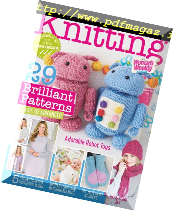 Knitting & Crochet from Woman’s Weekly – March 2018