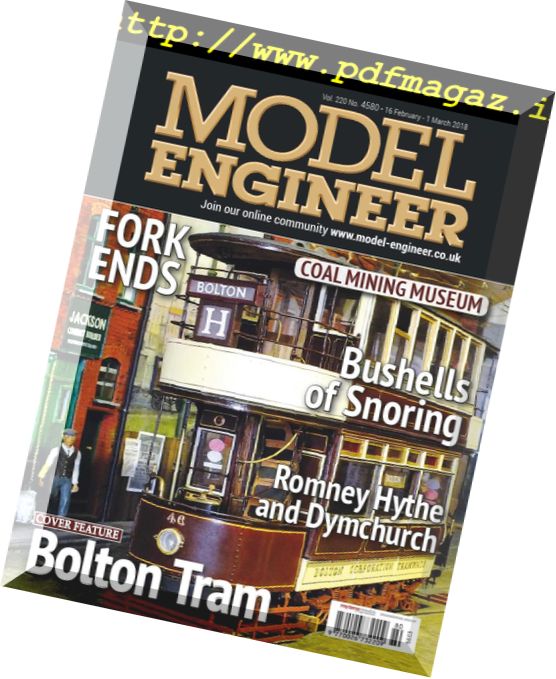 Model Engineer – 16 February 2018