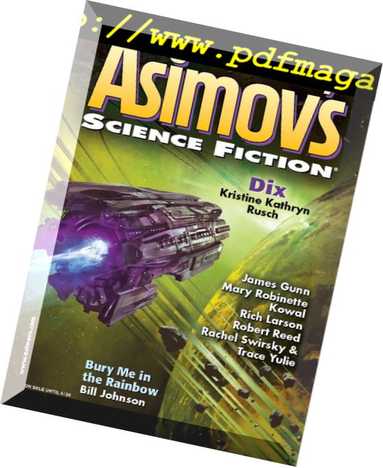 Asimov’s Science Fiction – March-April 2018