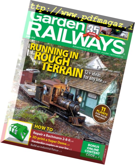 Garden Railways – April 2018
