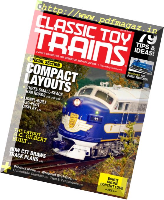 Classic Toy Trains – March 2018