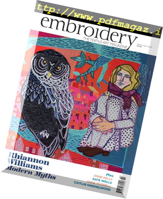 Embroidery Magazine – March-April 2018