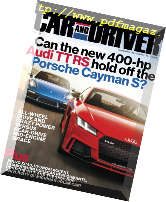 Car and Driver USA – March 2018