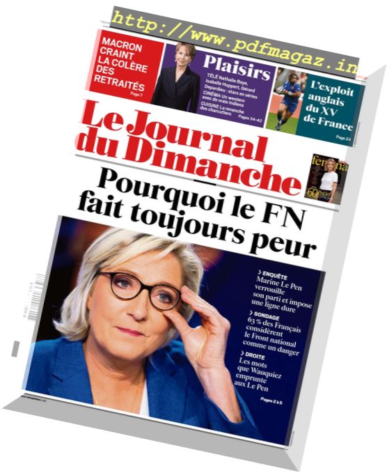 Le Journal du Dimanche – 11 mars 2018