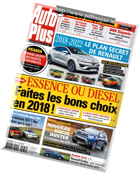 Auto Plus France – 25 janvier 2018